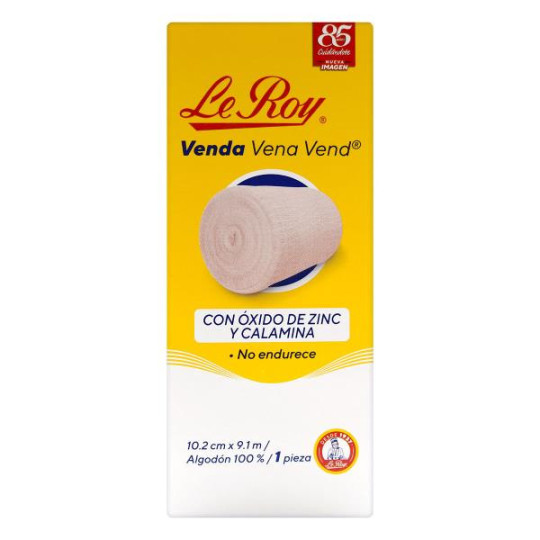 VENDA IMPREGANDA CON OXID ZINC CALAM 1UN VENDAS FIJAS