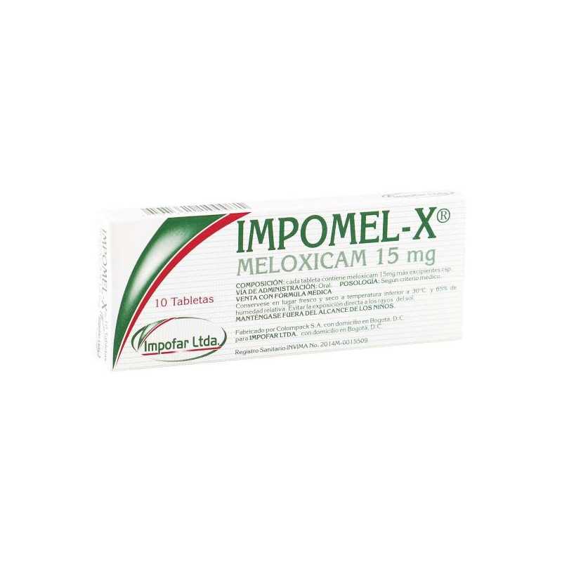 IMPOMEL-X (MELOXICAM) 15 MG 10 TBS 