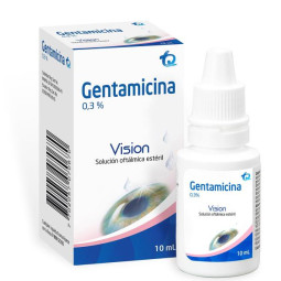 GENTAMICINA 0.3% OFTALMICA 10 ML MK GENTAMICINA