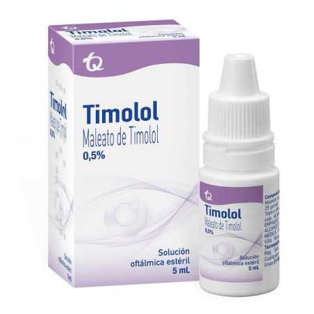 TIMOLOL MALEATO 0.5% GOTAS OFTAL.5 ML MK TIMOLOL