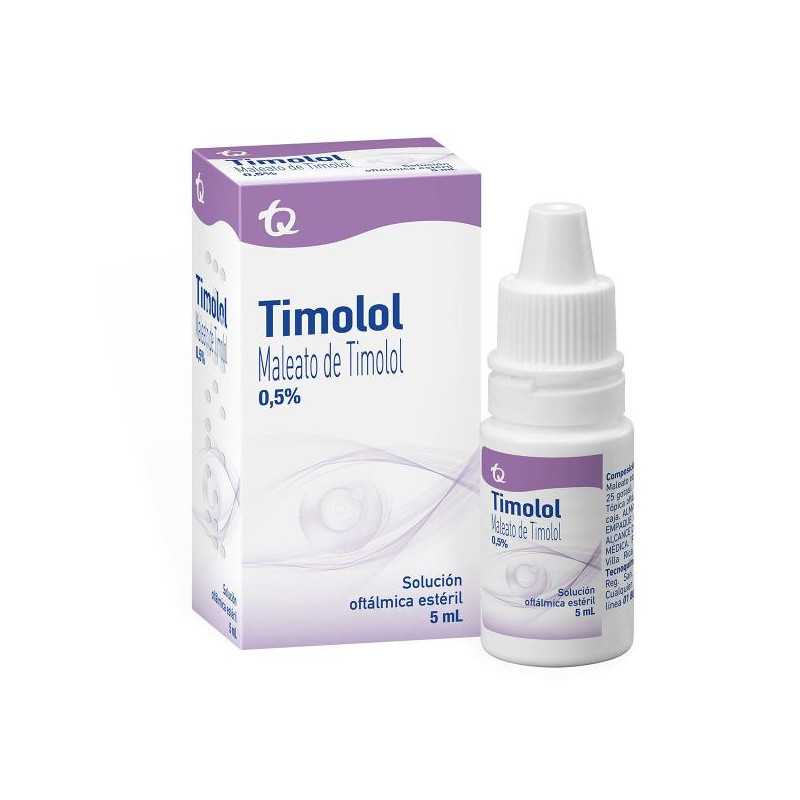TIMOLOL MALEATO 0.5% GOTAS OFTAL.5 ML MK TIMOLOL