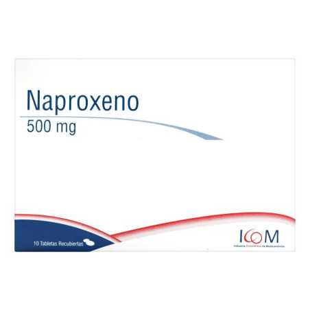 NAPROXENO 500 MG 10 TBS ICOM (PUMCV) NAPROXENO