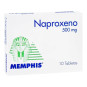 NAPROXENO 500 MG 10 TABLETAS MEMPHIS NAPROXENO 