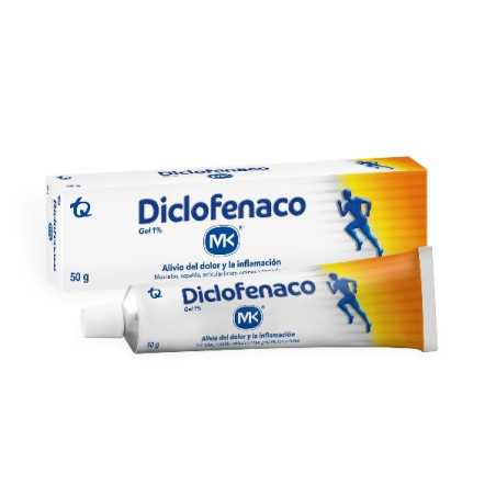 DICLOFENACO GEL 0.1% X 50 GMS MK