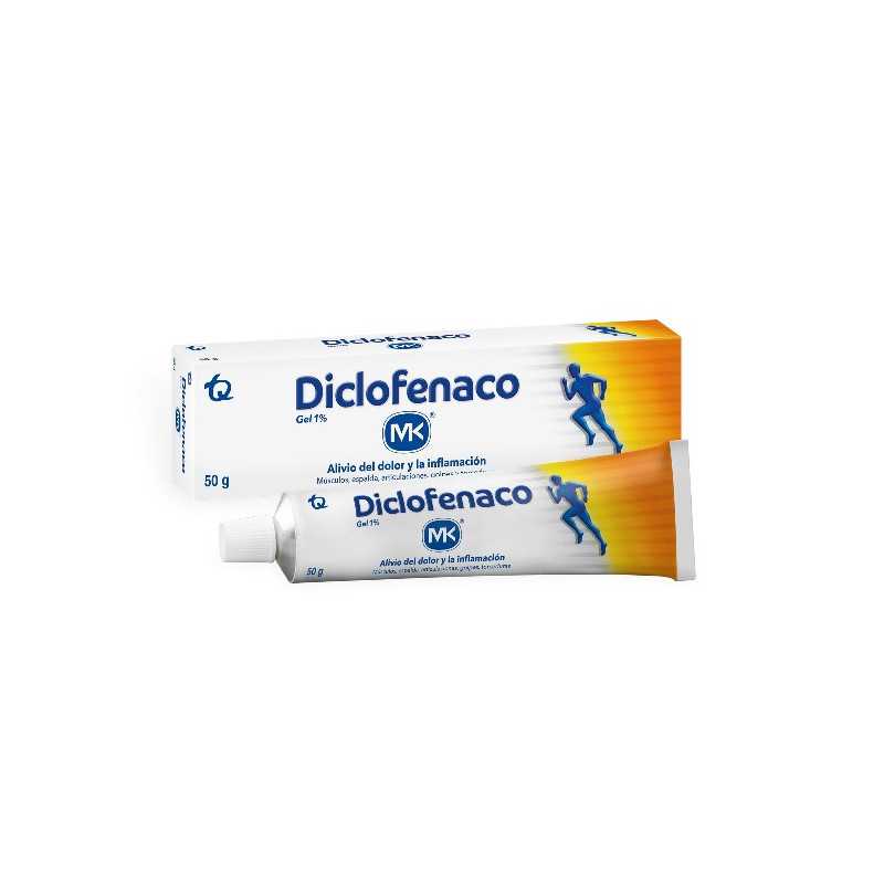 DICLOFENACO GEL 0.1% X 50 GMS MK