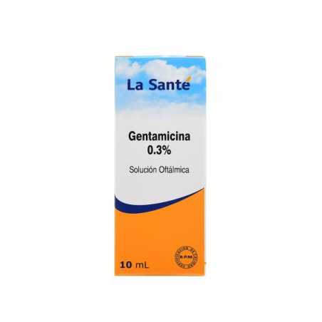 GENTAMICINA 0.3% OFTALMICA 10 ML LS GENTAMICINA