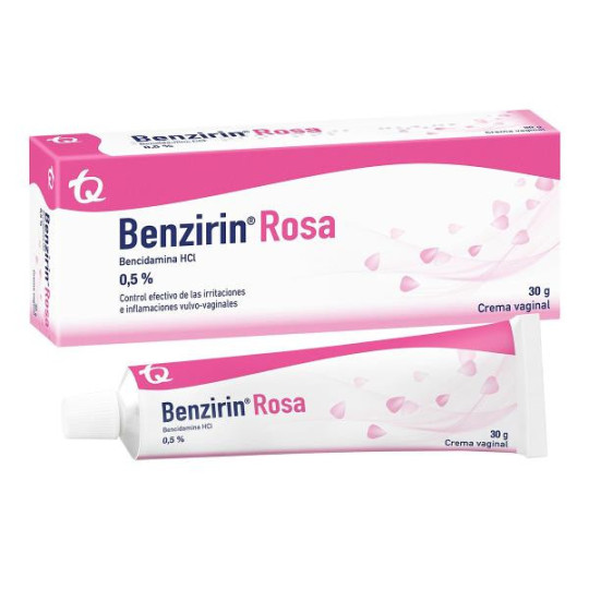 BENZIRIN ROSA CREMA VAGINAL 30 GR (DA) BENCIDAMINA