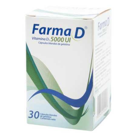 FARMA D VITAMINA D3 5000 UI 30 TBS VITAMINA D