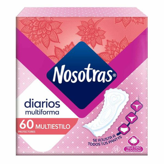 PROT NOSOSTRAS DIARIOS MULTIESTILO 60UND 