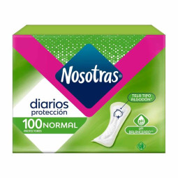 PROTECTOR NOSOTRAS DIARIOS NORMAL 100UND 