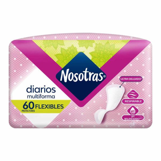 PROT NOSOTRAS DIARIO FLEXIBLES 60 UND 