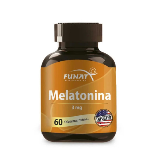 MELATONINA 3 MG 60 TBS FUNAT MELATONINA