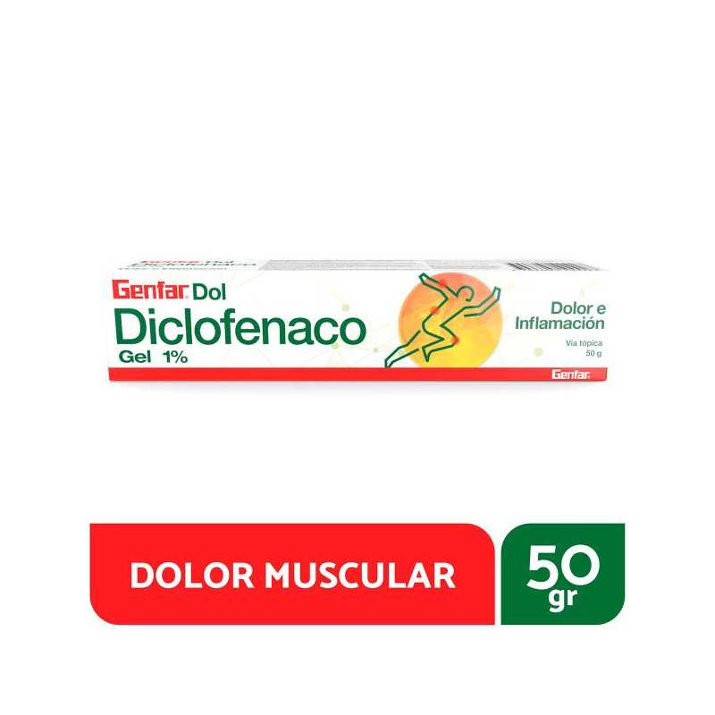 DICLOFENACO 1% GEL 50 GR GENFARDOL