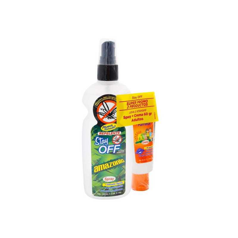 REP STAY OFF SPR.AMAZON 200ML CRE 60GR REP STAY OFF SPR.AMAZON 200ML CRE 60GR