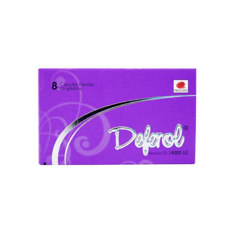DEFEROL VIT.D 14000 UI CAJA 8 CAP 