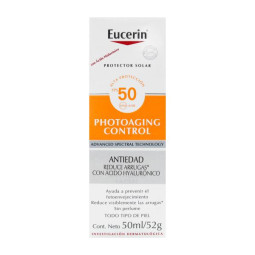 EUCERIN PROTECT.SOLAR FPS 50 ANT.AG 50ML BLOQUEADORES 