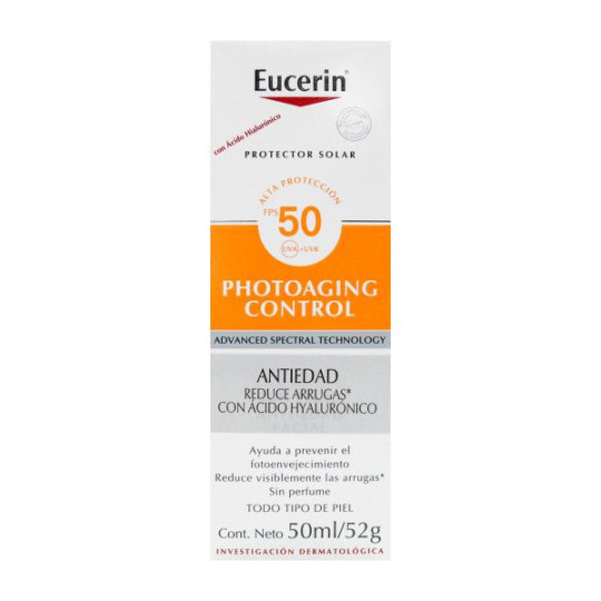 EUCERIN PROTECT.SOLAR FPS 50 ANT.AG 50ML BLOQUEADORES 