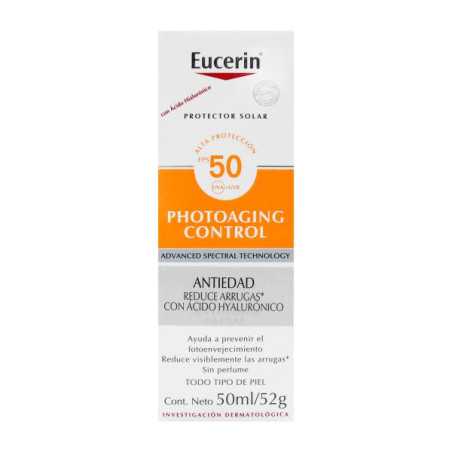 EUCERIN PROTECT.SOLAR FPS 50 ANT.AG 50ML BLOQUEADORES 