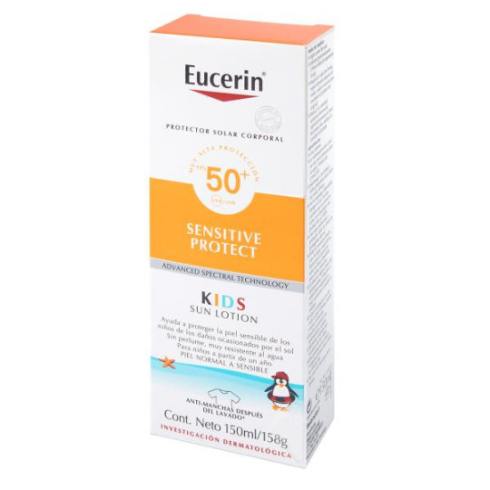 EUCERIN SOLAR SUN GEL-CREMA KIDS FPS 50 200ML BLOQUEADORES
