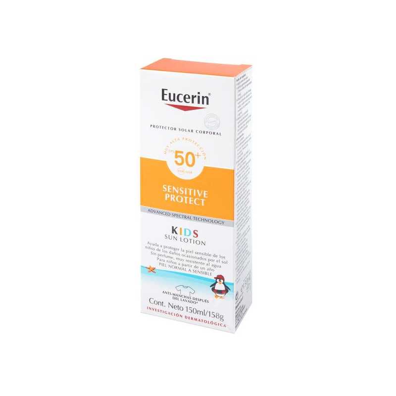 EUCERIN SOLAR SUN GEL-CREMA KIDS FPS 50 200ML BLOQUEADORES