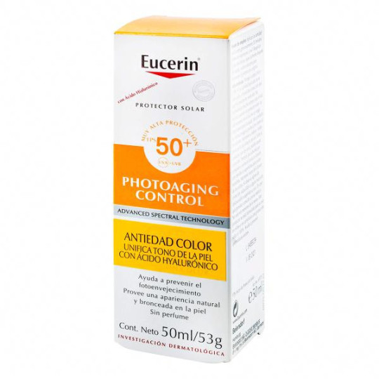 EUCERIN SOLAR SUN CREME FPS 50 50 GR BLOQUEADORES