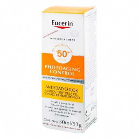 EUCERIN SOLAR SUN CREME FPS 50 50 GR BLOQUEADORES