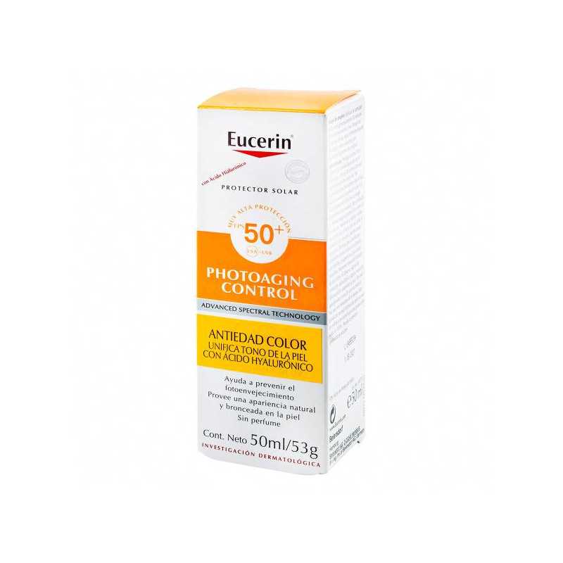 EUCERIN SOLAR SUN CREME FPS 50 50 GR BLOQUEADORES