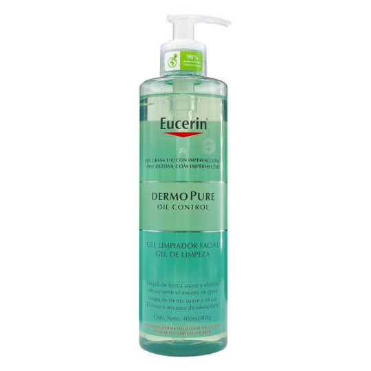 EUCERIN DERMO PURE OIL CONTROL 400 ML GELES