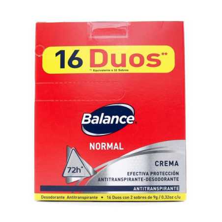 DTE.BALANCE CRE M.PRO/EX.NOR.16SBS DUOS SOBRES