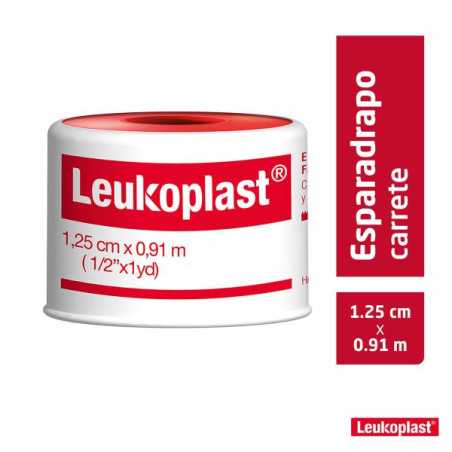 ESP.LEUKOPLAST 1/2X1 24 UDS ESPARADRAPOS