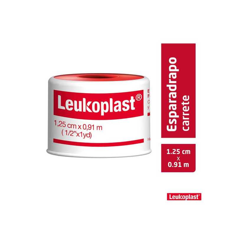 ESP.LEUKOPLAST 1/2X1 24 UDS ESPARADRAPOS