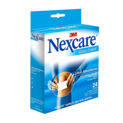 GASA ESTERIL NEXCARE (7.5 X 7.5) 24 UDS GASAS