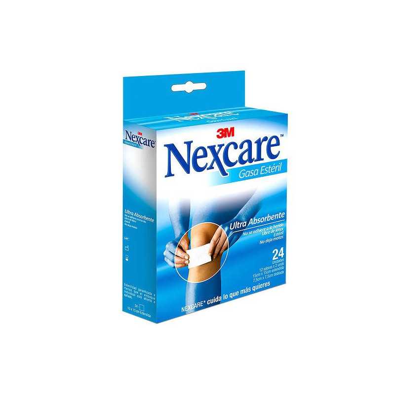 GASA ESTERIL NEXCARE (7.5 X 7.5) 24 UDS GASAS