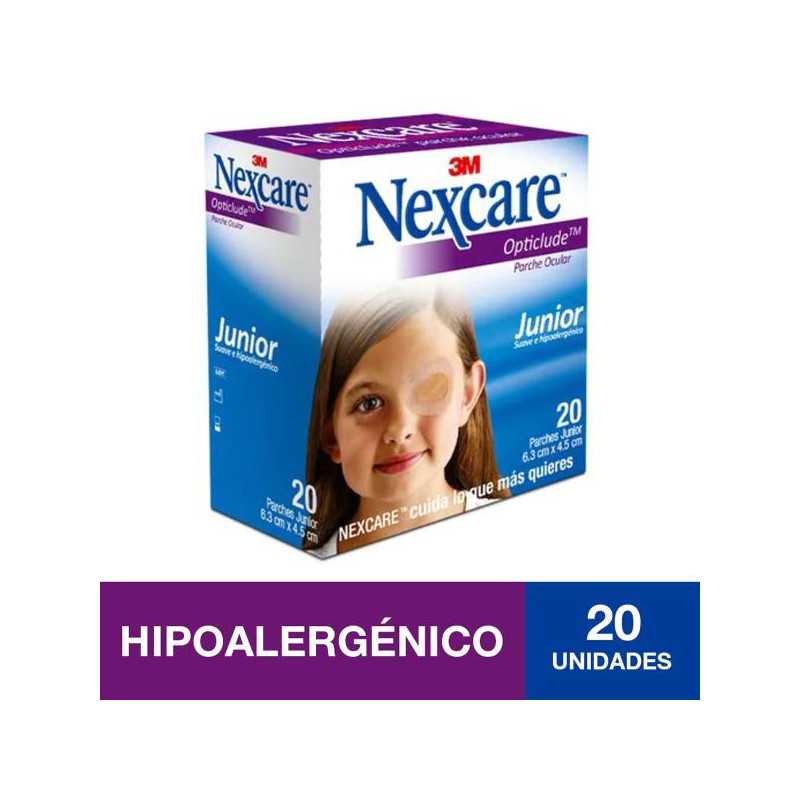 PARCHE OPTICLUDE NINOS 20 UDS PARCHES OCLUSORES