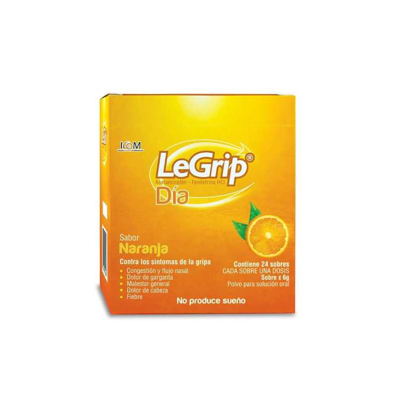 LEGRIP DIA NARANJA 500MG 24 SBS ICOM