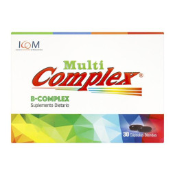 MULTICOMPLEX B-COMPLEX X 30 CAPS BL.ICOM VITAMINA B (PUMCV)