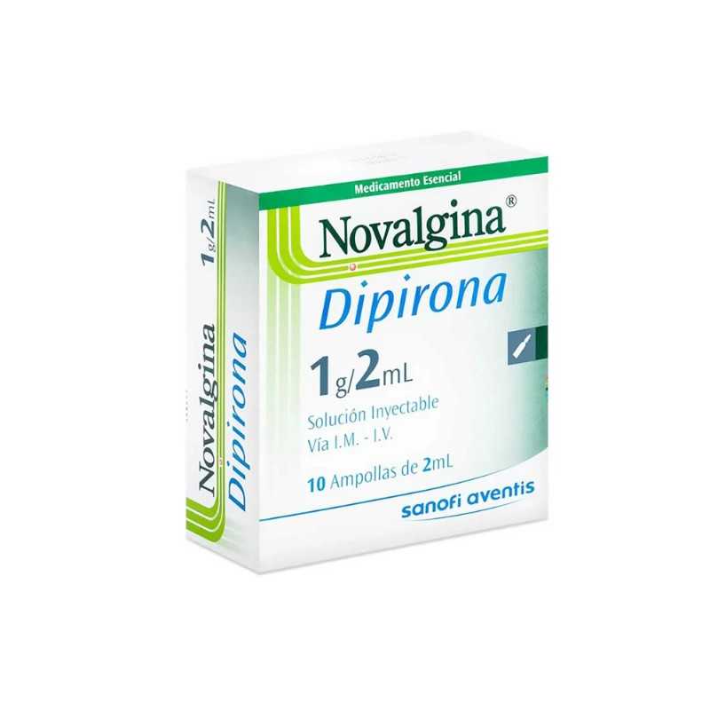 NOVALGINA 2 ML 10 AMPOLLAS DIPIRONA