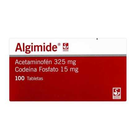 ALGIMIDE 100 TABLETAS (A) ACETAMINOFEN CODEINA