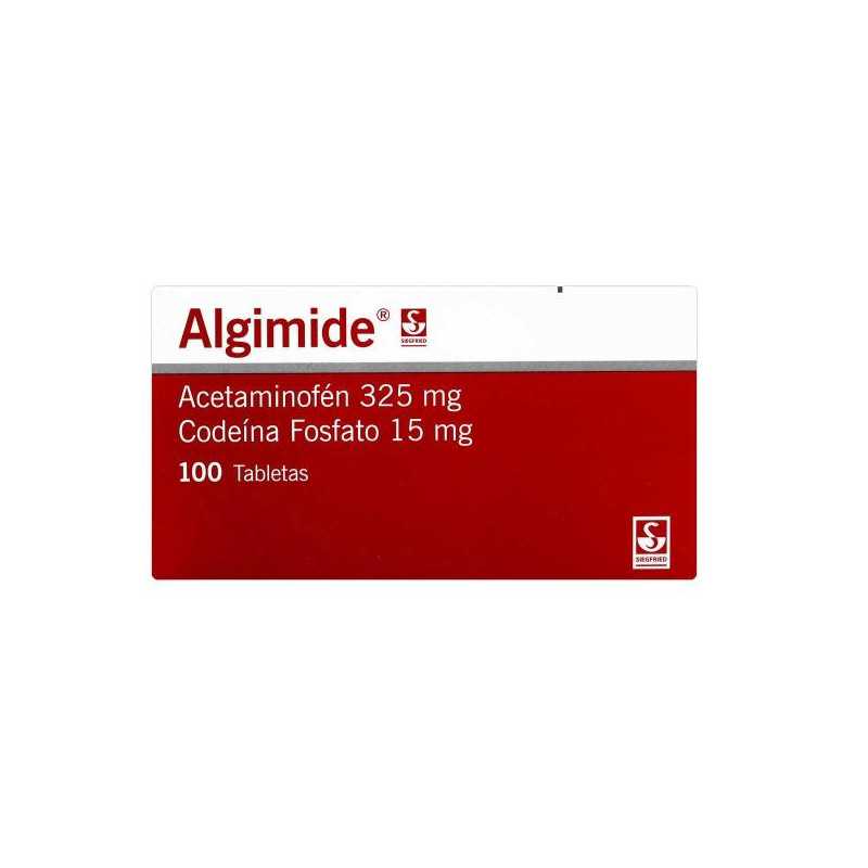 ALGIMIDE 100 TABLETAS (A) ACETAMINOFEN CODEINA
