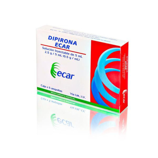 DIPIRONA 5 ML 5 AMPOLLAS EC DIPIRONA