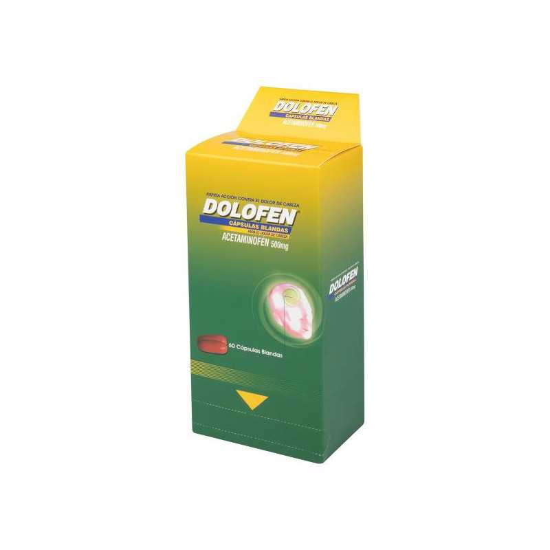 DOLOFEN 500 MG 60 CAPSULAS ACETAMINOFEN DOLOFEN 500 MG 60 CAPSULAS ACETAMINOFEN