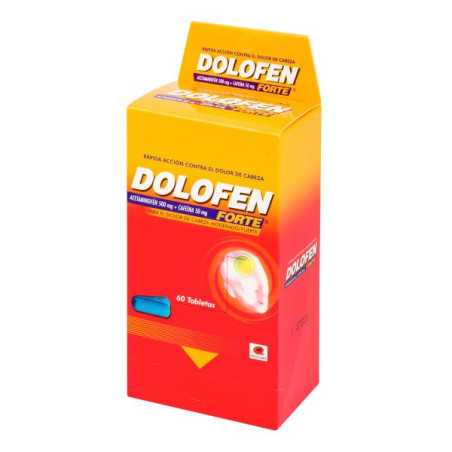 DOLOFEN FORTE X 60 CAPS ACETAMINOFEN CAFEINA