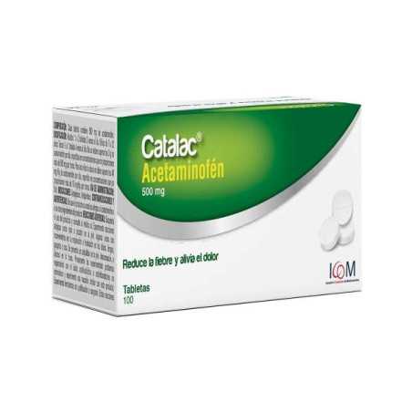 CATALAC 500 MGS X 100 TBS (PUMCV) (ACETAMINOFEN)