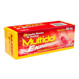 MULTIDOL / EXPRESS 400 MG 48 CBG IBUPROFEN