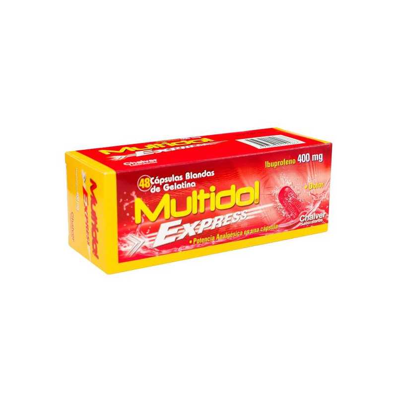 MULTIDOL / EXPRESS 400 MG 48 CBG IBUPROFEN MULTIDOL / EXPRESS 400 MG 48 CBG IBUPROFEN