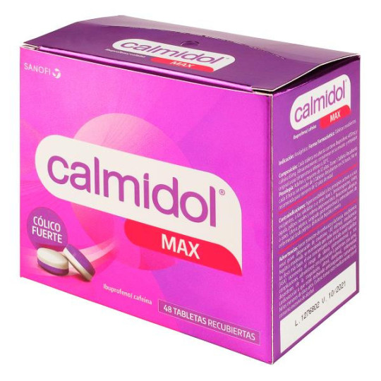 CALMIDOL MAX 48 GRAGEAS IBUPROFEN CALMIDOL MAX 48 GRAGEAS IBUPROFEN