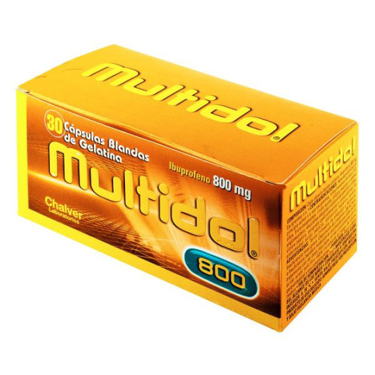 MULTIDOL 800 MG 30 CAP.BLANDA GELATINOSA IBUPROFEN