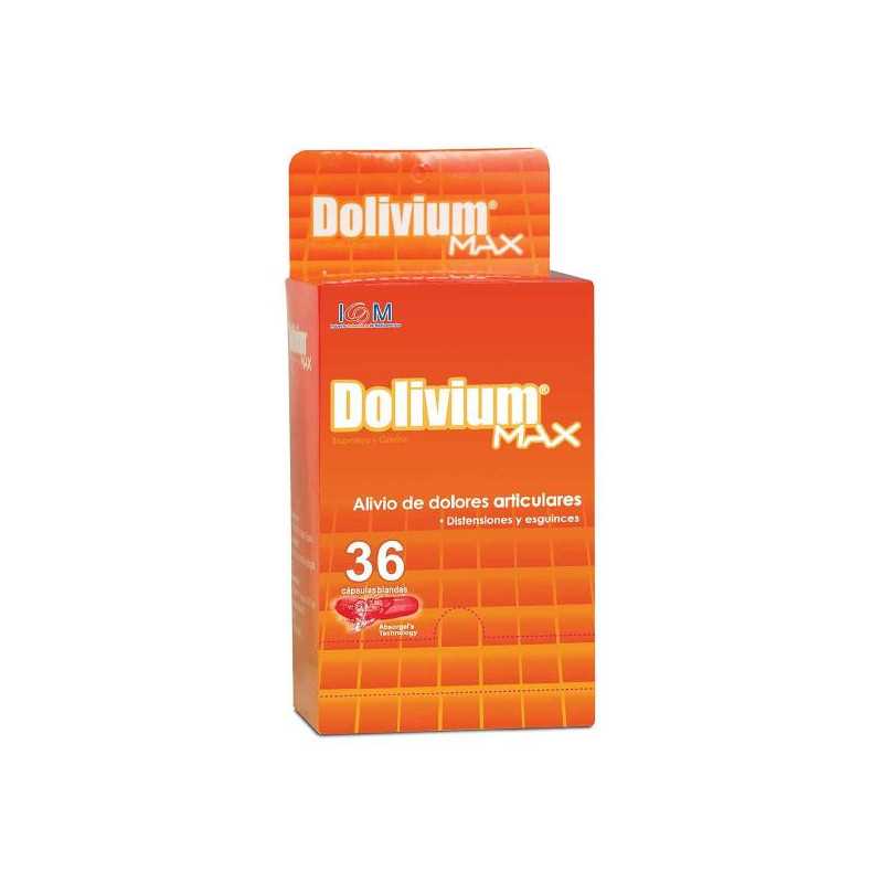 DOLIVIUM MAX 200/30 MG 36 CAPSULAS ICOM (PUMCV) (IBUPROFENO CAF DOLIVIUM MAX 200/30 MG 36 CAPSULAS ICOM (PUMCV) (IBUPROFENO CAF