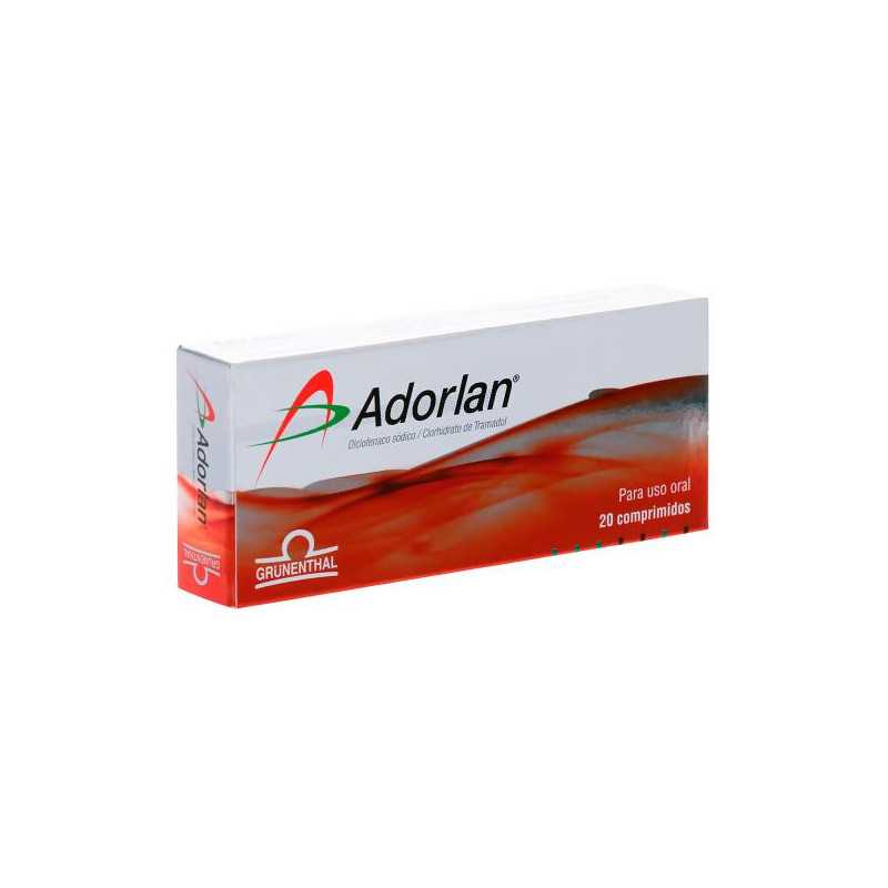 ADORLAN 25 MG 20 CAP (DA) DICLOFENACO -TRAMADOL