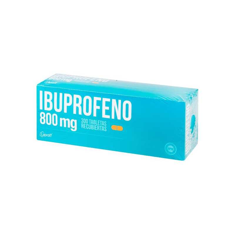 IBUPROFENO 800 MG 300 TABLETAS LP IBUPROFEN 
